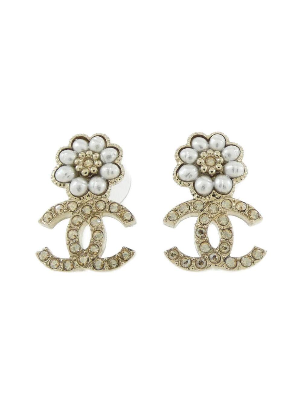 Chanel Earrings Gold-Tone Metal #371955C10B